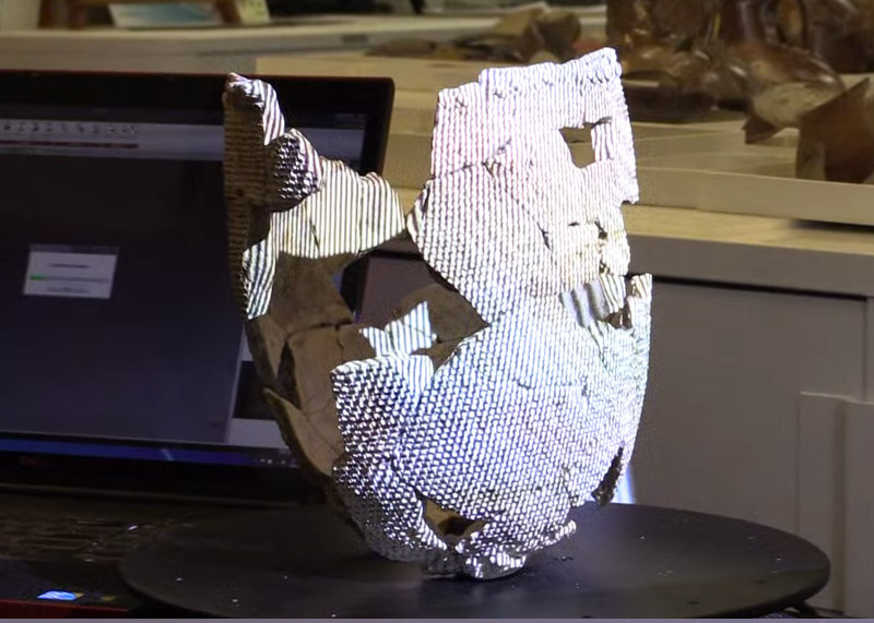 archaeology applications with HDI Advance 3D scanner