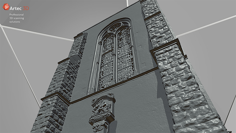 Church Facade 3D Scanning