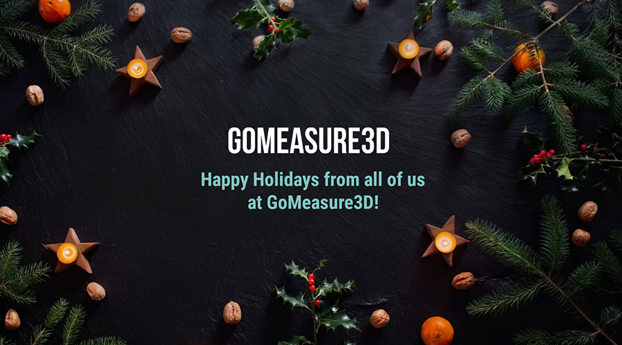 Happy Holidays from GoMeasure3d 2021