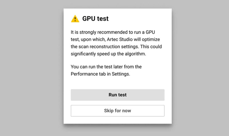 Optimize Reconstruction Speed For Your GPU