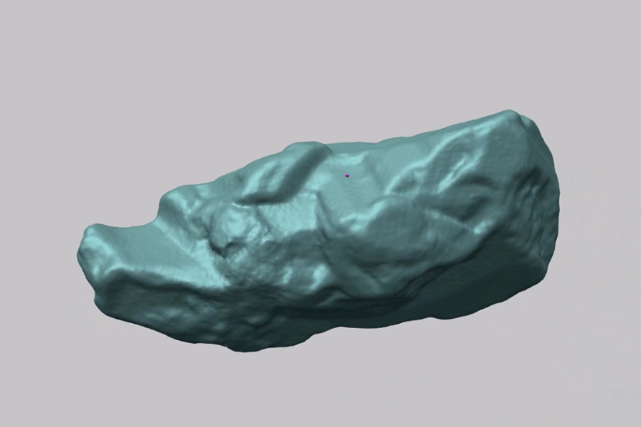 Gemstone 3d scan