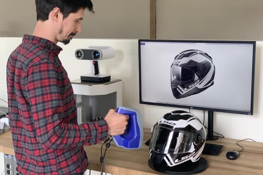 3d scanning helmet