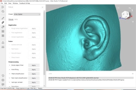 Ear scan