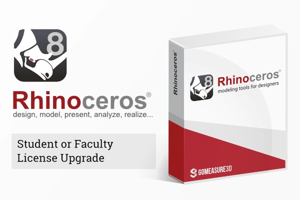 Rhino 8 Student or Faculty License Upgrade